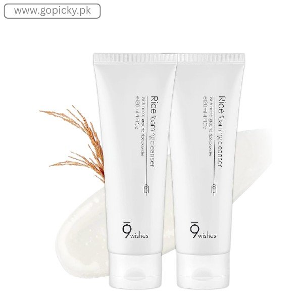 9Wishes - Rice Foaming Cleanser in Pakistan