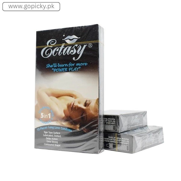 Ecstasy Dotted Condom In Pakistan