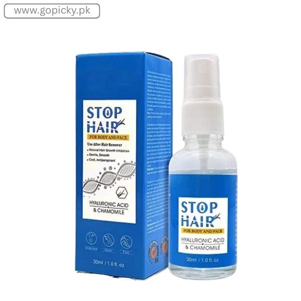 Stop Hair Growth Smoothing Repairing Hair Growth Spray in Pakistan