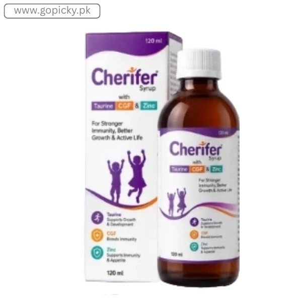 Cherifer Syrup with Taurine CGF & Zinc In Pakistan